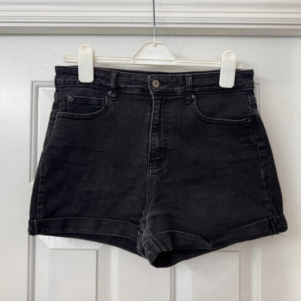 No Boundaries Black Jean Shorts